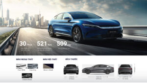 Xe điện BYD HAN EV - BYD Võ Văn Kiệt