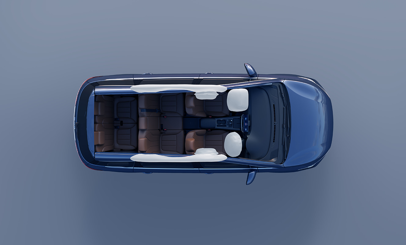 BYD Võ Văn Kiệt - BYD M6 Sở hữu 6 túi khí được bố trí khoa học