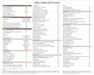 BYD Han EV - Thông số kỹ thuật chính - BYD Võ Văn Kiệt