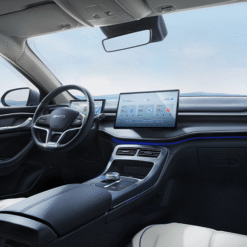 BYD Seal 5 sở hữu khoang nội thất rộng rãi; màn hình trung tâm 10,1″ (Standard) hoặc 12,8″ (Premium), đồng hồ LCD 8,8″, cần số điện tử - BYD Võ Văn Kiệt