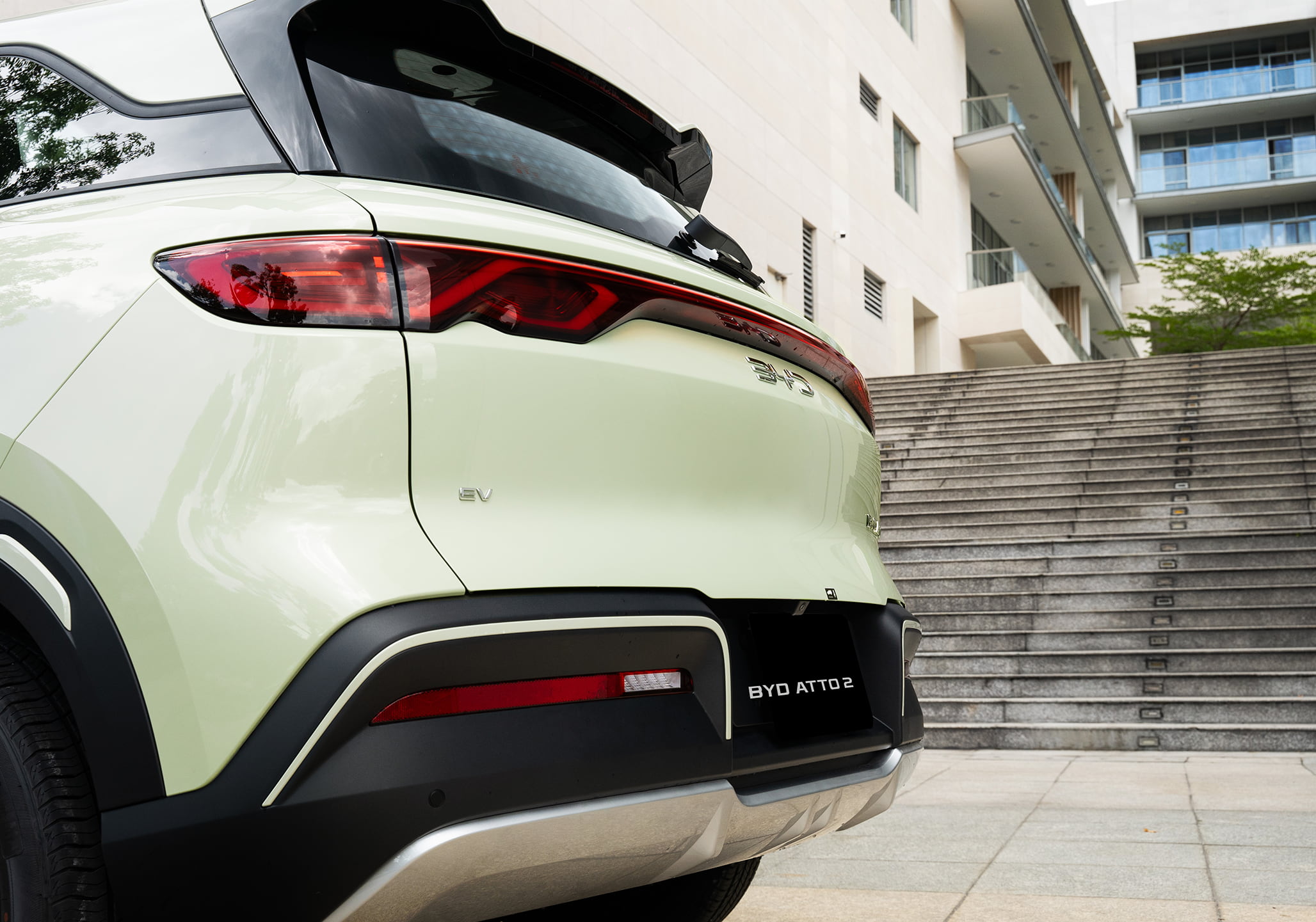 BYD Võ Văn Kiệt - BYD Atto 2 thiết kế đèn hậu "Lucky Ring" tượng trưng cho sự vĩnh cửu và may mắn