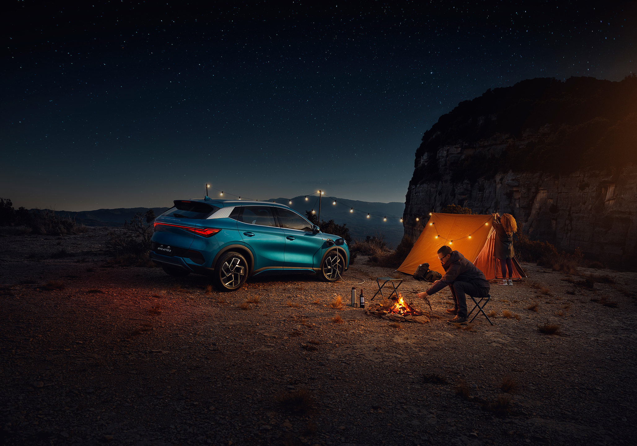 BYD Võ Văn Kiệt - BYD Atto 3 trở thành trạm điện di động