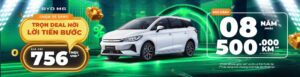 BYD Võ Văn Kiệt - BYD M6 - TRỌN DEAL HỜI LỜI TIẾN BƯỚC