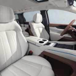 BYD M9 Tiện nghi hiện đại: màn hình trung tâm lớn, kết nối thông minh, điều hòa, hệ thống âm thanh cao cấp — mang lại trải nghiệm thoải mái cho mọi vị trí ngồi_BYD Võ Văn Kiệt