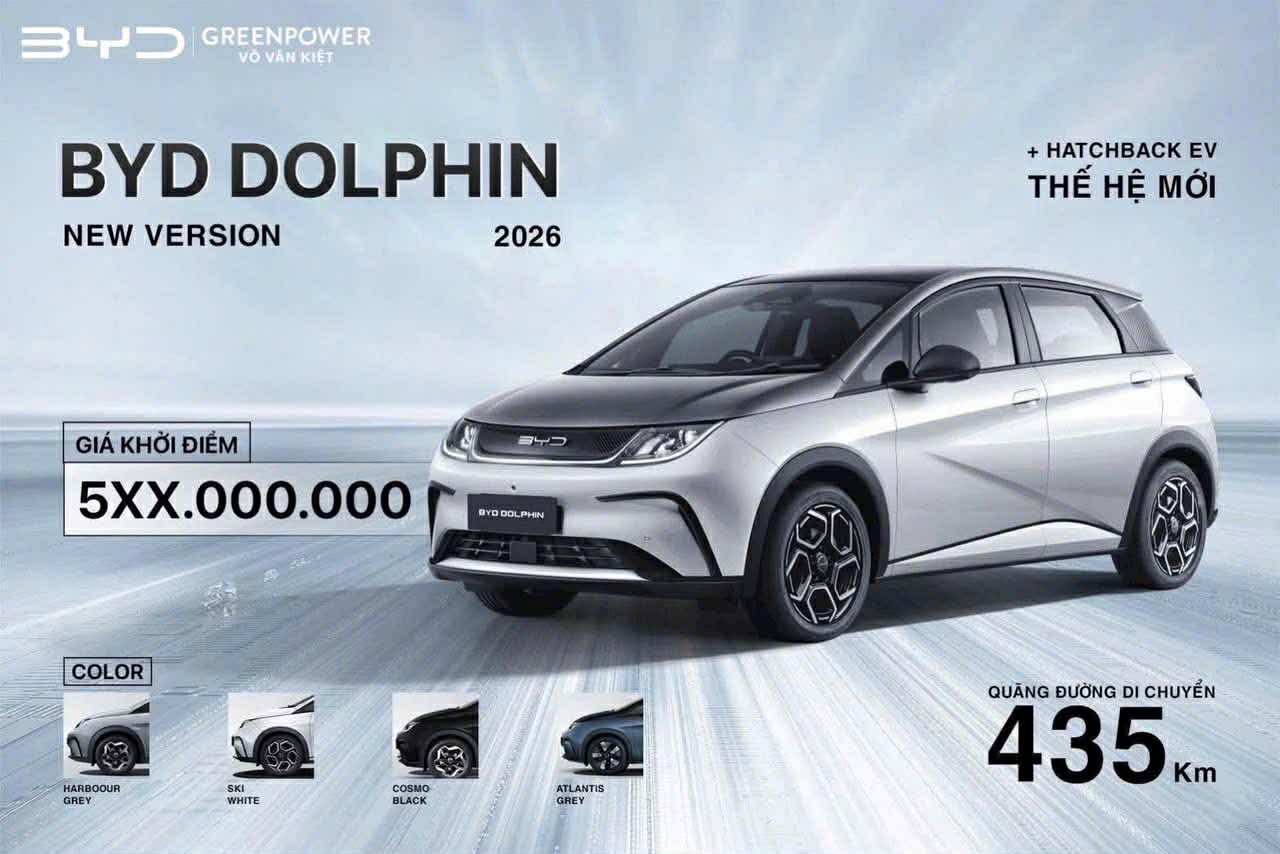 Ra Mắt BYD Dolphin Thế Hệ Mới 2026 Tại BYD Võ Văn Kiệt